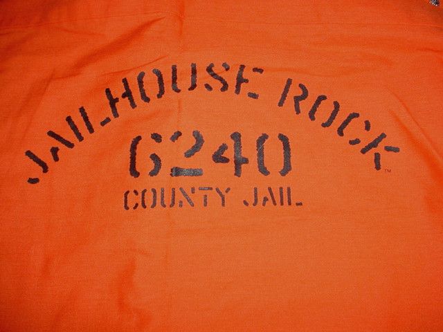 Elvis Presley Jailhouse Rock 6240 County Jail SHIRT M  