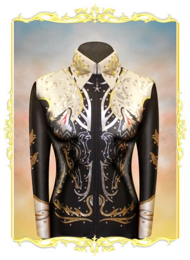 SMALL Showmanship Pleasure Horsemanship Jacket Shirt Rodeo Queen 