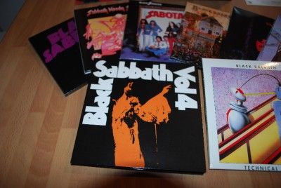 BLACK SABBATH   COMPLETE 70s REPLICA CD COLLECTION   8CD SET  