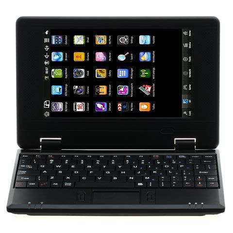 EPC 7000S 7 inch Google Android 2.2 Notebook Black  