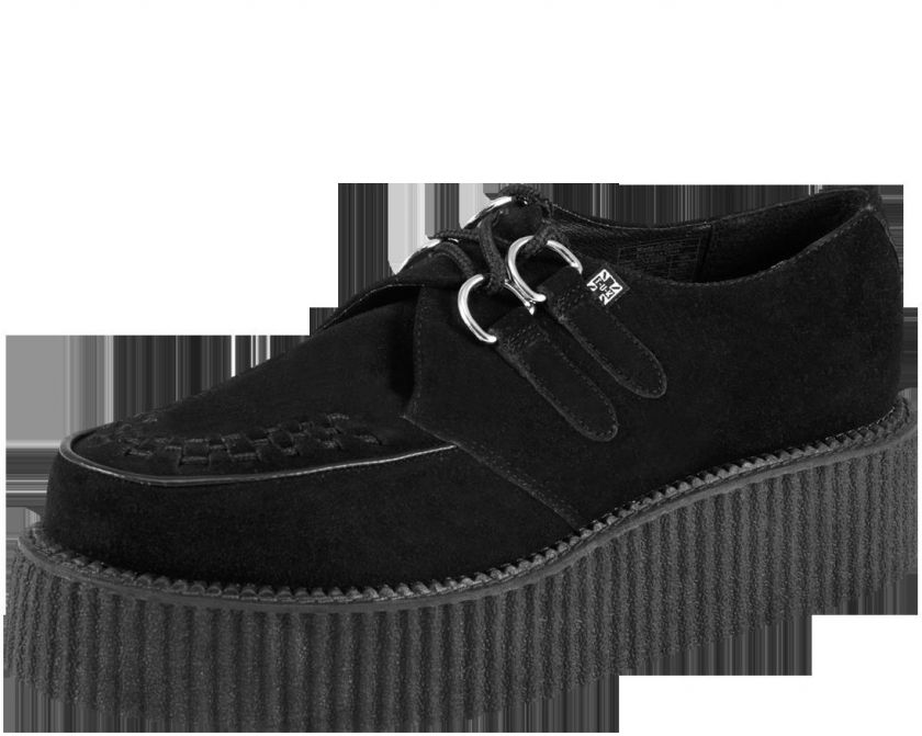   ORIGINAL UNISEX ~ BLACK SUEDE CREEPER CLASSIC MONDO ~ SIZES 4 13