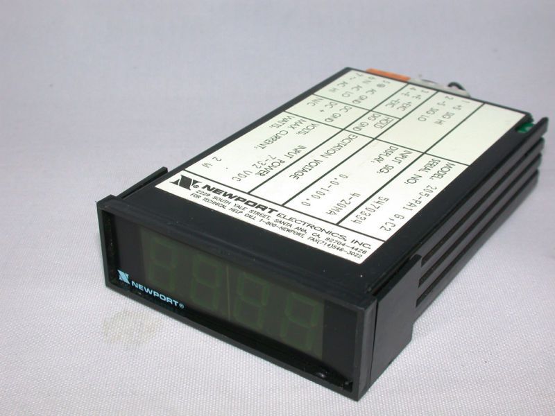 Newport 205 PA1 4 20MA 0.0   100.0 Panel Meter  