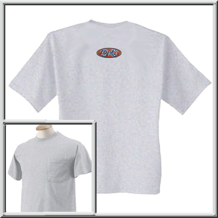 Gray pocket t shirts are only available in sizes M   3X.