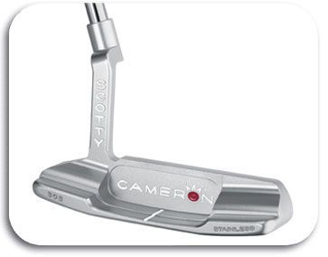   Cameron Studio Stainless Newport 2.5 Mint Rh 35 330 wt Putter  