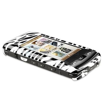 FOR LG VX11000 enV TOUCH ZEBRA CELL PHONE HARD SKIN CASE+SCREEN 