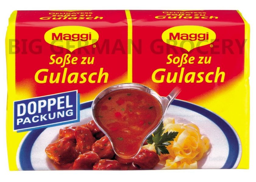 MAGGI   Goulash Sauce   2 x 1/4 Liter = 0,5 Liter  