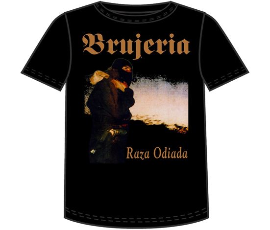 BRUJERIA RAZA ODIADA T SHIRT MEDIUM super rare  