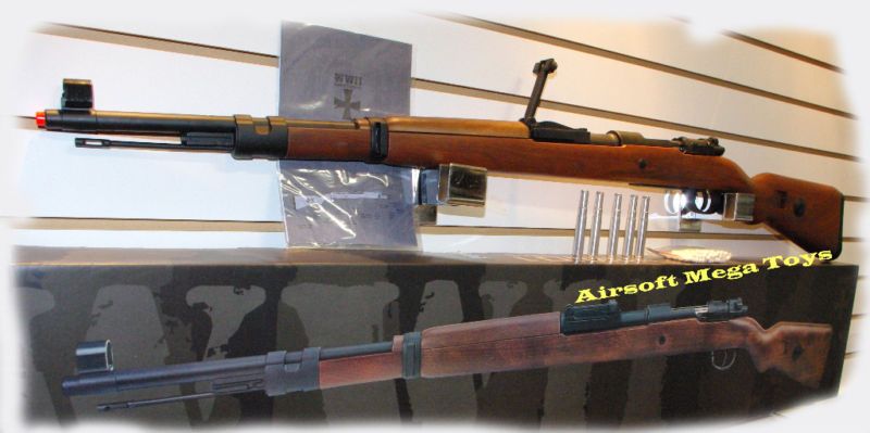 Mauser Kar 98 Replica Bolt Action Airsoft Rifle WW11  