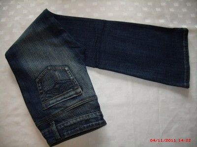 New Womens Jeans By Miss Posh Boot Cut Stud & Buckle Pocket Detail 