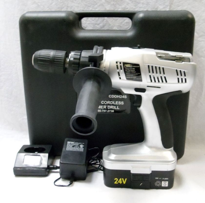 PowerCraft 24 Volt 1/2 Cordless Hammer Drill Kit  