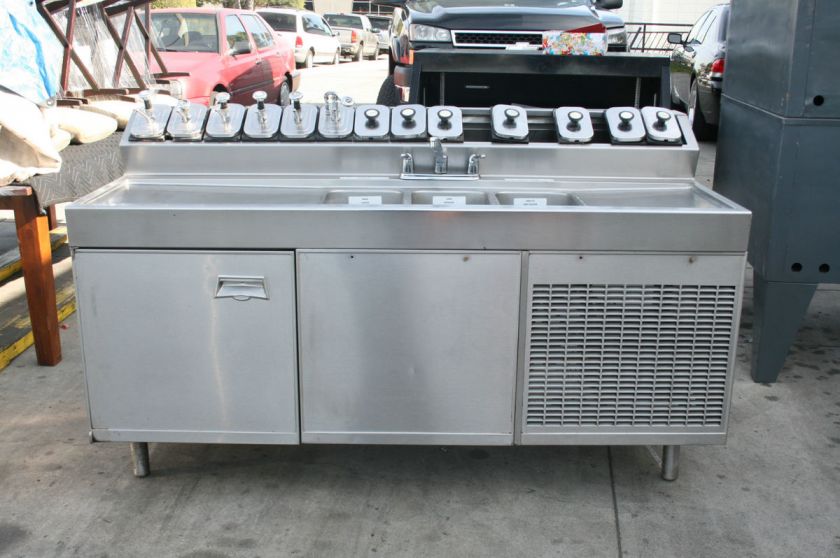 72 refrigerated TOPPING STATION from BASKIN ROBINS store + 3 