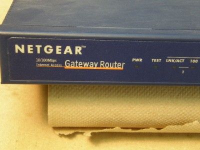 Netgear RT 314 internet access Gateway router Used  