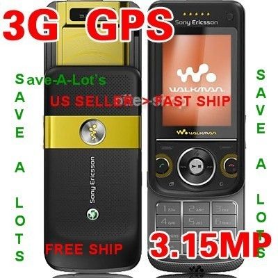 SONY ERICSSON W760,UNLOCKED,3G CELL PHONE,GPS,W760i , FM STEREO 3.2MP 