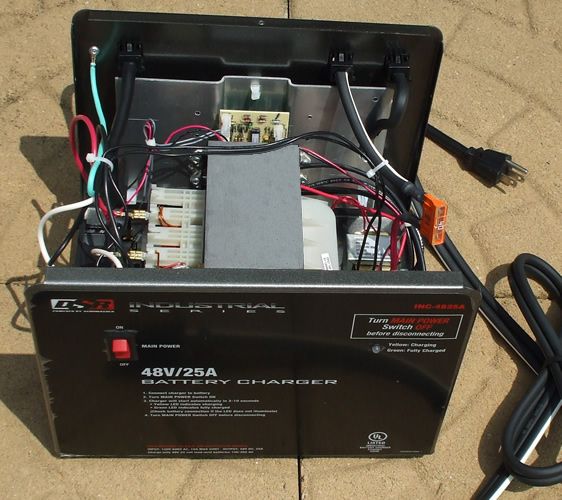 48 volt 25 Amp Golf Cart Battery Charger  