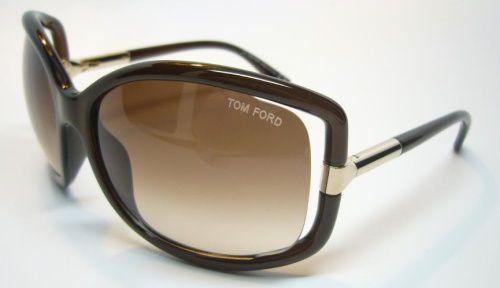 NEW TOM FORD TF 125 ANAIS 48F BROWN SUNGLASSES  