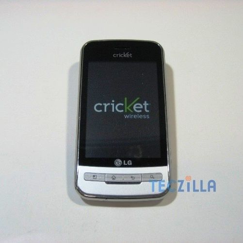 LG Optimus C LW690 Android 3G CDMA Touch Smartphone Silver Cricket (B 