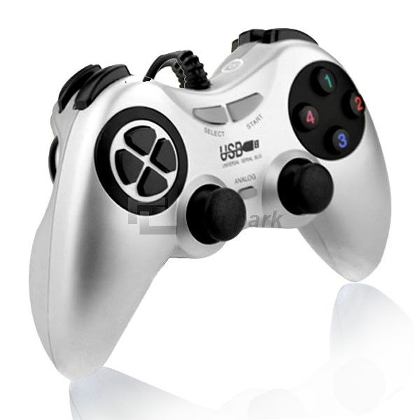 New USB 2.0 PC Computer Video GamePad Controller Joypad Joystick Game 