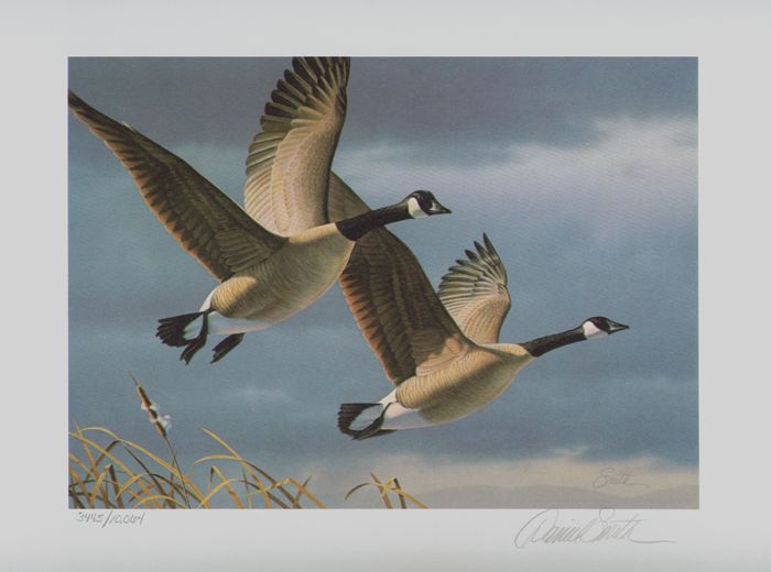 1987 WEST VIRGINIA STATE DUCK PRINT  