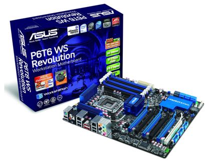 ASUS COMPUTER P6T6 WS Revolution LGA 1366 Intel Motherboard  NEW  i7 