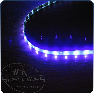 Audi R8 SMD LED Strip / Ribbon, 30cm (1Ft), PURPLE 3W  