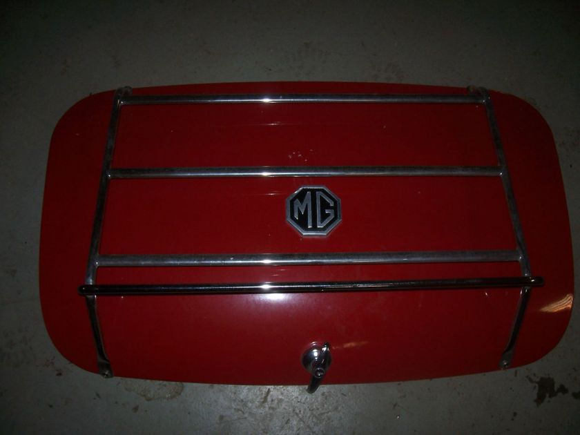 1972 MG Trunk Lid With Luggage Rack Vintage Restoration  