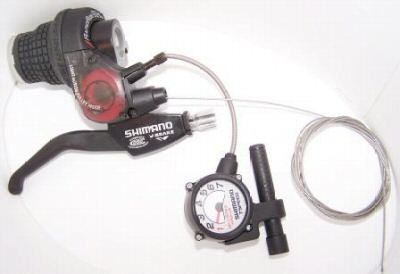 SHIMANO REVOSHIFT BICYCLE SHIFTER/BRAKE LEVER PART 93  