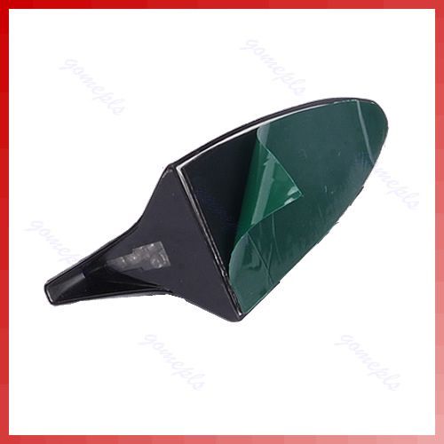   Motorcycle Tail Light Shark Fin Antenna Style Warning LED Flash Black