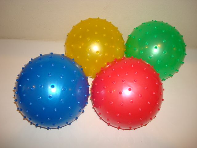 Sensory Therapy Autism Knobby Bouncy Massage Ball Balls  