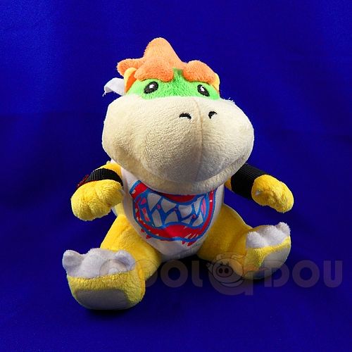 New Super Mario Bros 7 Bowser Jr Plush Doll Figure Toy  