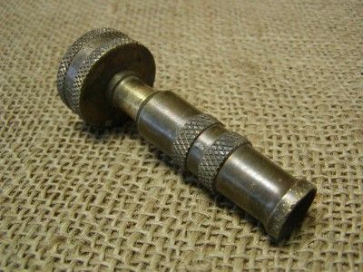 Vintage Brass Nozzle Faucet  Antique Old Spigot Hose  