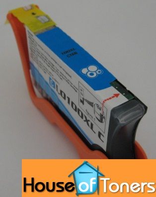 Lexmark 100XL Cyan Ink Cartridge for Interpret S405  