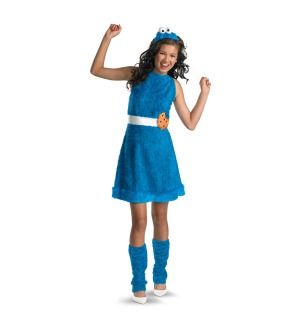 Sesame Street Cookie Monster Costume Teen Extra 14 16  