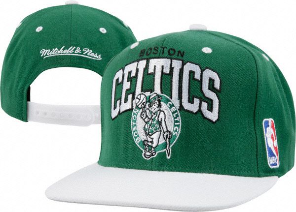 Boston Celtics Mitchell & Ness Hardwood Classics Team Arch 2 Tone 