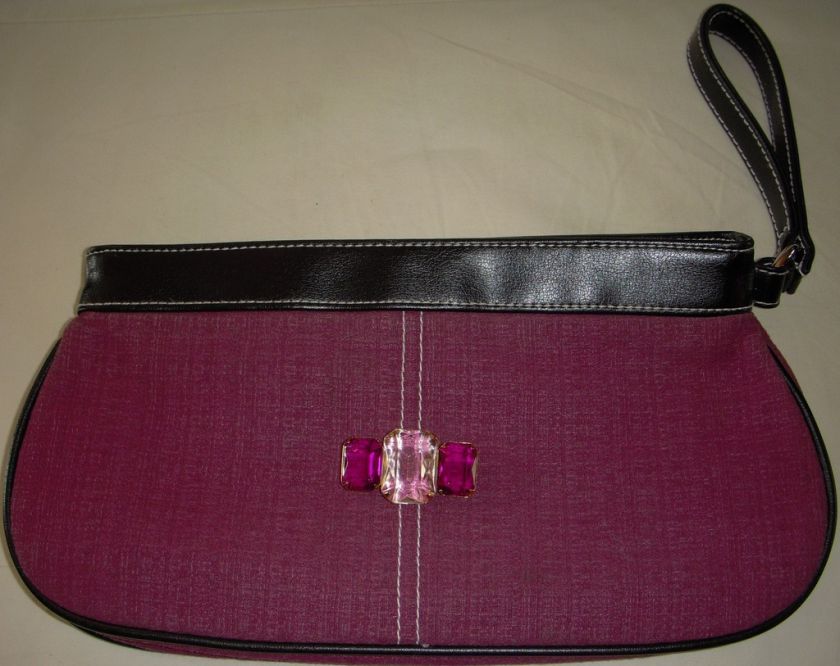   SECRET CLUTCH PURSE NEW VICTORIAS SECRET COSMETIC BAG PURPLE  