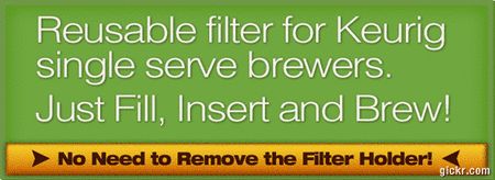 EKOBREW REFILLABLE REUSABLE K CUP COFFEE MAKER FILTER FOR KEURIG 