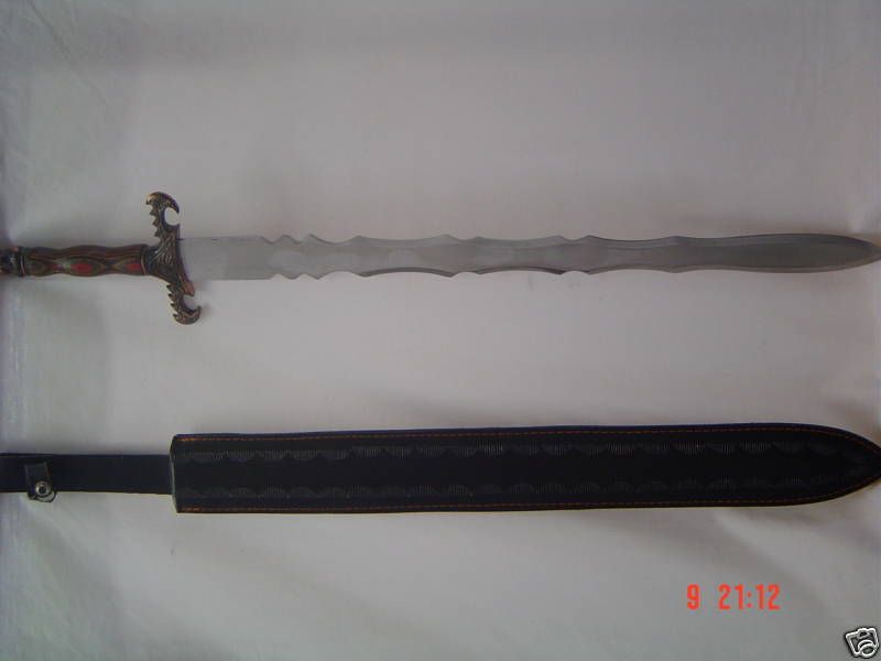 Blade of Atlantis Double Edge Collectable Sword Rare Gf  
