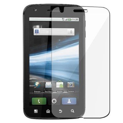 SETS BRAND NEW CRYSTAL CLEAR SCREEN PROTECTORS MOTOROLA ATRIX 4G