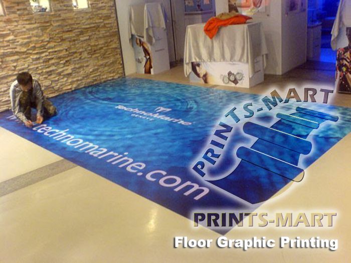 Sticker Printing Floor Graphic Vinyl Sticker Decal Sign  