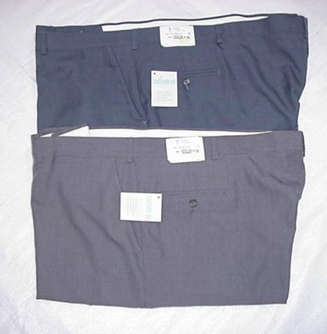 ISLAND CLUB FLAT FRONT WRINKLE FREE DRESS PANTS  