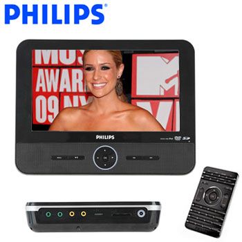 PHILIPS® Widescreen Portable Dvd Player With iPod Dock 609585150652 