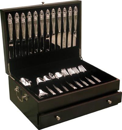 Wallace Silverware Flatware Drawer Chest   