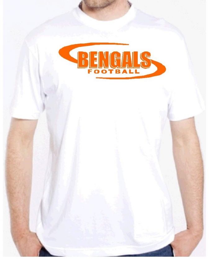 BENGALS FOOTBALL FAN WAVE SPORT SHIRT CINCINNATI  