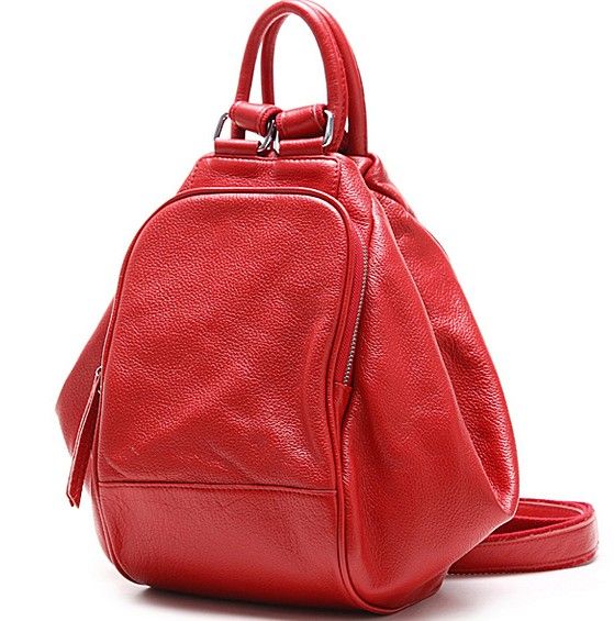 Genuine Leather Bag Purse Handbag Tote Backpack 5colors  