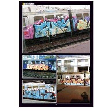 FRENCH KISS GRAFFITI ART MAGAZINE ISSUE 2   TRAINS ONLY  