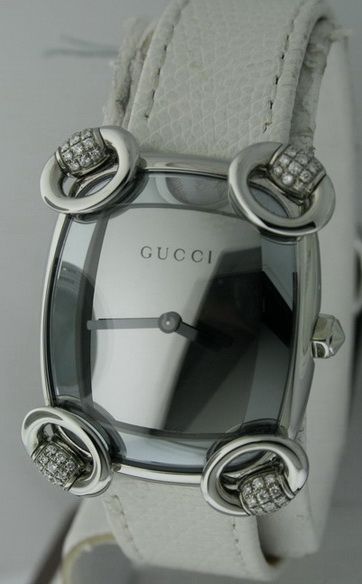 Gucci 117 Horsebit Cocktail, NEW Diamond Ladies Watch.  