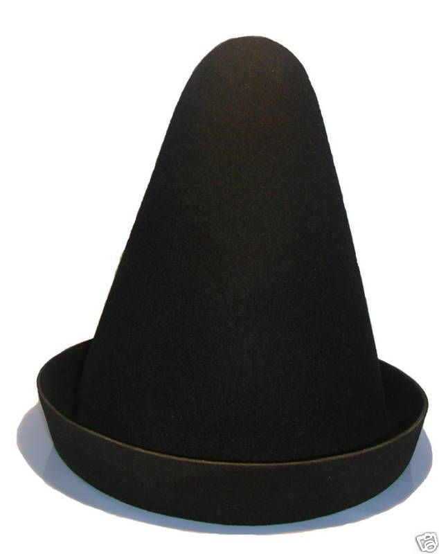 CLOWN HAT Pierrot Professional Commedia Costume Cone  