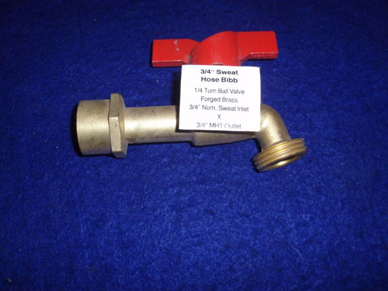 Hose Bibb Female SWEAT ON 1/4 Turn Ball  