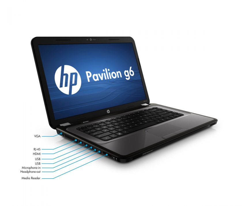 HP Pavilion g6 1b70us Notebook PC Left View