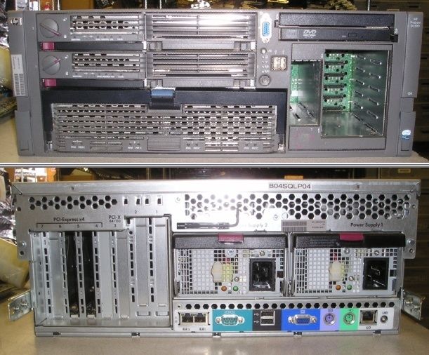 HP Proliant DL580 G4 Quad/Dual 3GHz DC 8GB P400 SAS Server  