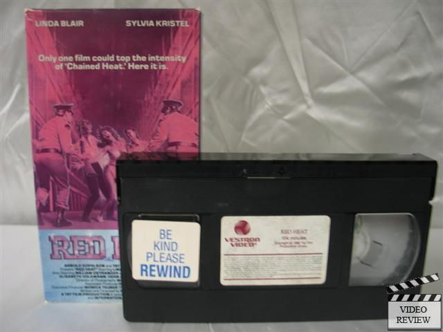 Red Heat VHS Linda Blair, Sylvia Kristel  